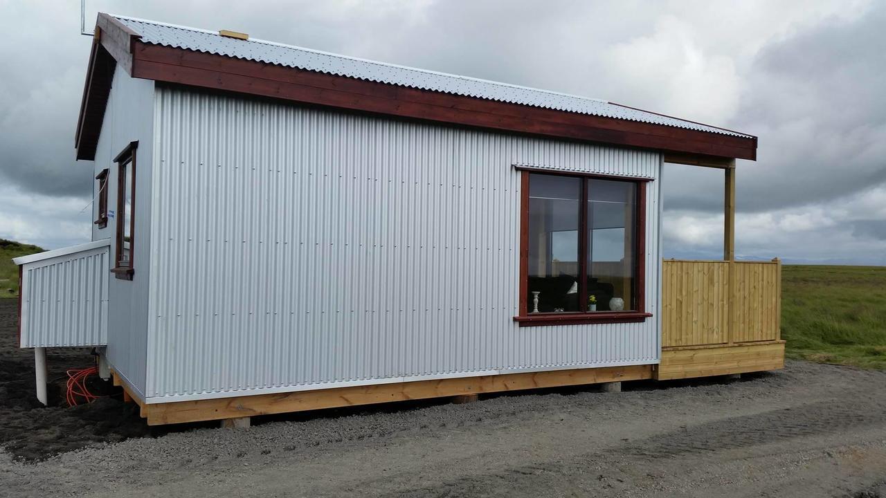 Hekla Cabin 2 Volcano And Glacier View Hella Exteriör bild